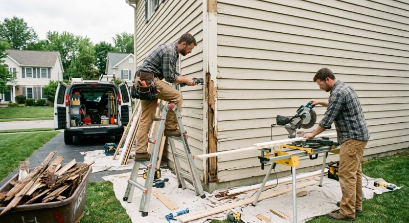 Wood Siding Refinishing