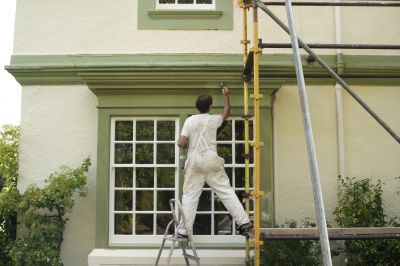 Exterior Window Frame Painting
